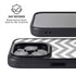 Silver Chevron iPhone 16 Pro Kickstand Case